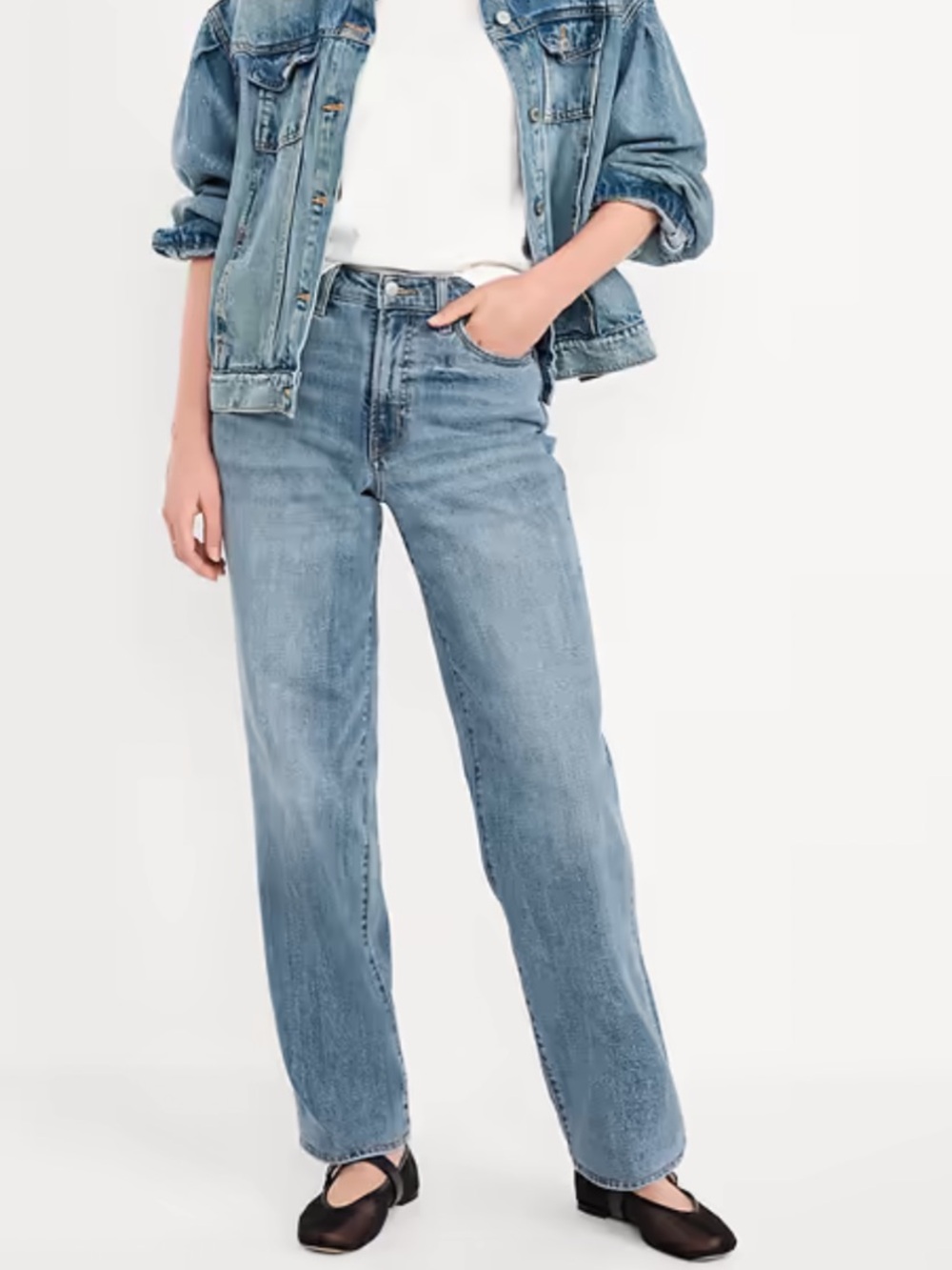 OG Loose High-Rise Straight Leg Jeans